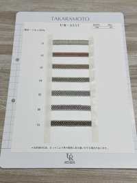 UR-3557 Twill Di Lino[Cavo A Nastro] UNITED RIBBONS Sottofoto