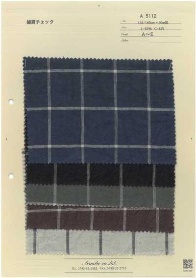 Quadri in cotone e lino
