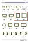 SQ-RING Lattina Quadrata 21 Mm/24 Mm