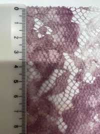 KKP2745-D7-83 Pizzo Raschel In Poliestere Con Stampa Multicolore[Tessile / Tessuto] Uni Textile(Komon Studio) Sottofoto