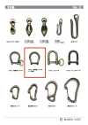 HORSESHOE-SHACKLE-BA Base Per Grillo A Ferro Di Cavallo Da 10 Mm