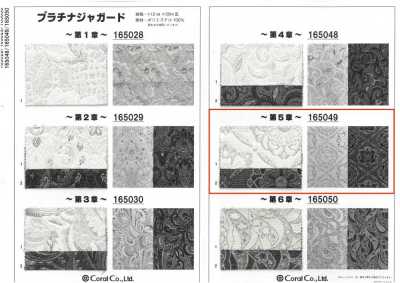 165049 Jacquard Platino ~Capitolo 5~