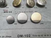 MN-69 Bottone in metallo, con gambo, senza bordo[Bottoni] DAIYA BUTTON Immagini aggiuntive