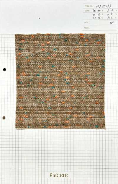 17A5018R Tweed con nodi colorati