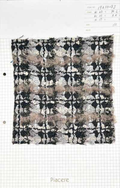19A5028J Mohair fantasia con pelliccia