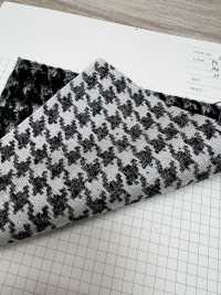 24A5121E Jacquard Shaggy Mohair Pied De Poule[Tessile / Tessuto] Piacere Sottofoto