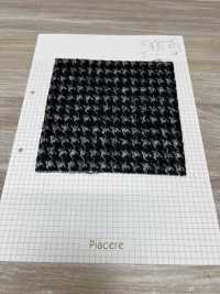 24A5121E Jacquard Shaggy Mohair Pied De Poule[Tessile / Tessuto] Piacere Sottofoto