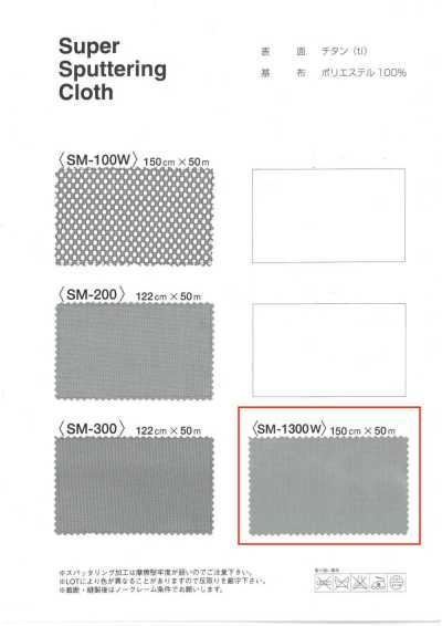 SM1300W Polverizzazione catodica