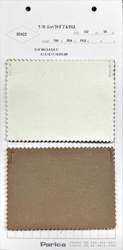 85422 T/R Tessuto doppio compatto