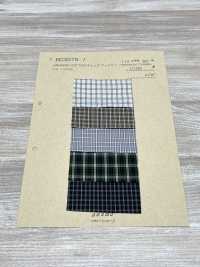 BC3575 Cotone Biologico A Quadri Lavato A Secco[Tessile / Tessuto] COSMO TEXTILE Sottofoto
