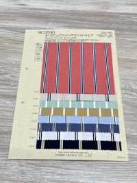 BC3590 Strisce Di Raso Di Cotone Biologico[Tessile / Tessuto] COSMO TEXTILE Sottofoto