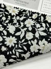 KCP808MW-D6-709 Stampa A Onde Miracolosa In Cotone 80 Lawn[Tessile / Tessuto] Uni Textile(Komon Studio) Sottofoto