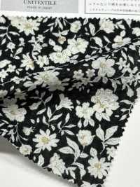 KCP808MW-D6-709 Stampa A Onde Miracolosa In Cotone 80 Lawn[Tessile / Tessuto] Uni Textile(Komon Studio) Sottofoto