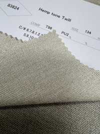 83824 Twill Color Canapa[Tessile / Tessuto] Parika Sottofoto