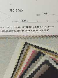 9860K Chiffon 75D[Tessile / Tessuto] Parika Sottofoto