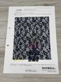 41694 Pizzo Di Tulle Di Poliestere[Tessile / Tessuto] SUNWELL Sottofoto