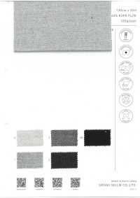 10-1 Serish Chambray[Tessile / Tessuto] SASAKISELLM Sottofoto