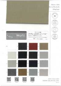 7961 TRICOT ELASTICIZZATO IN VELLUTO A COSTE WAFIL®[Tessile / Tessuto] SASAKISELLM Sottofoto