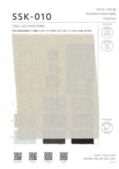 SSK-010 Dobby effetto lino fresco