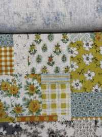 850516 Patchwork In Tela Di Lino SEVENBERRY®[Tessile / Tessuto] VANCET Sottofoto