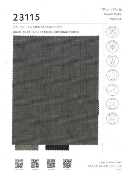 23115 Sharkskin in ramia