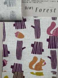 850518 SEVENBERRY® Tela Di Lino Foresta[Tessile / Tessuto] VANCET Sottofoto