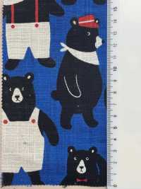 850521 SEVENBERRY® Lino-Like Love Mechakuma Wonderland[Tessile / Tessuto] VANCET Sottofoto