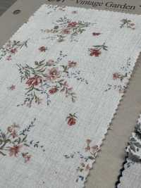 850524 SEVENBERRY® Tessuto Di Cotone Grezzo In Doppia Altezza Antique Day Vintage Garden[Tessile / Tessuto] VANCET Sottofoto