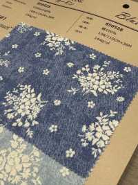 850528 Bouquet Da Giardino Blu Loomstate SEVENBERRY®[Tessile / Tessuto] VANCET Sottofoto