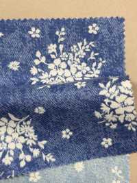 850528 Bouquet Da Giardino Blu Loomstate SEVENBERRY®[Tessile / Tessuto] VANCET Sottofoto