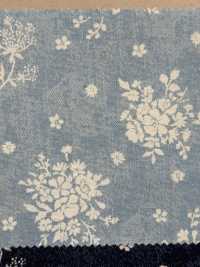 850528 Bouquet Da Giardino Blu Loomstate SEVENBERRY®[Tessile / Tessuto] VANCET Sottofoto
