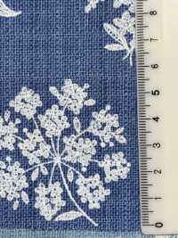 850530 Loomstate Blue Garden Mughetto[Tessile / Tessuto] VANCET Sottofoto