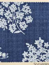 850530 Loomstate Blue Garden Mughetto[Tessile / Tessuto] VANCET Sottofoto