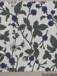 850531 SEVENBERRY® Prato Cotone Non Sbiancato Fiore Malinconico Mora[Tessile / Tessuto] VANCET Sottofoto