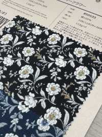 850533 SEVENBERRY® Lawn Cotone Non Sbiancato Fiore Di Malinconia Peonia[Tessile / Tessuto] VANCET Sottofoto