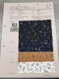 850534 SEVENBERRY® Prato Cotone Non Sbiancato Fiore Malinconico Fiore Selvatico[Tessile / Tessuto] VANCET Sottofoto
