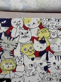 850536 SEVENBERRY® Oxford Cotone Non Sbiancato Nyan Comics[Tessile / Tessuto] VANCET Sottofoto