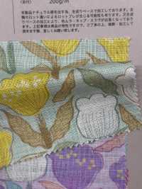850539 SEVENBERRY® Linen Like Love Emo Collection Tulip[Tessile / Tessuto] VANCET Sottofoto