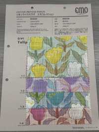 850539 SEVENBERRY® Linen Like Love Emo Collection Tulip[Tessile / Tessuto] VANCET Sottofoto