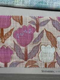 850539 SEVENBERRY® Linen Like Love Emo Collection Tulip[Tessile / Tessuto] VANCET Sottofoto
