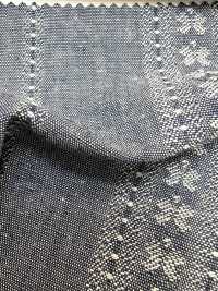 KYC240-58-D10 Salopette Jacquard Tinta In Filo 30x20, Ampia Larghezza[Tessile / Tessuto] Uni Textile(Komon Studio) Sottofoto
