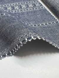 KYC240-58-D10 Salopette Jacquard Tinta In Filo 30x20, Ampia Larghezza[Tessile / Tessuto] Uni Textile(Komon Studio) Sottofoto