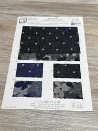 KYC240-58-D2 Salopette Jacquard Tinta In Filo 30x20, Ampia Larghezza[Tessile / Tessuto] Uni Textile(Komon Studio) Sottofoto