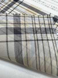KYC326-D2 Organza A Quadri Tinta In Filo T/C[Tessile / Tessuto] Uni Textile(Komon Studio) Sottofoto