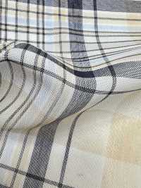 KYC326-D2 Organza A Quadri Tinta In Filo T/C[Tessile / Tessuto] Uni Textile(Komon Studio) Sottofoto