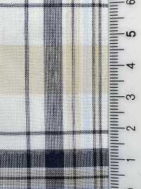 KYC326-D2 Organza A Quadri Tinta In Filo T/C[Tessile / Tessuto] Uni Textile(Komon Studio) Sottofoto