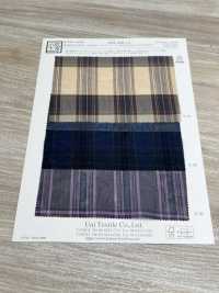 KYC326-D1 Organza A Quadri Tinta In Filo T/C[Tessile / Tessuto] Uni Textile(Komon Studio) Sottofoto