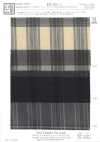 KYC326-D1 Organza a quadri tinto in filo T/C