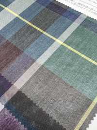 KYC326-D3 Organza A Quadri Tinta In Filo T/C[Tessile / Tessuto] Uni Textile(Komon Studio) Sottofoto