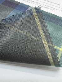 KYC326-D3 Organza A Quadri Tinta In Filo T/C[Tessile / Tessuto] Uni Textile(Komon Studio) Sottofoto